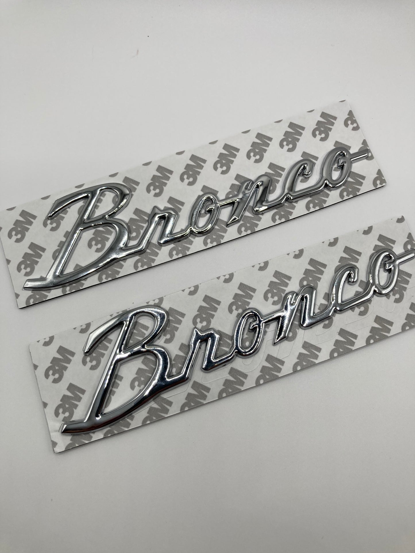 Bronco 2021-2025 "BRONCO" Silver Script Emblem Kit
