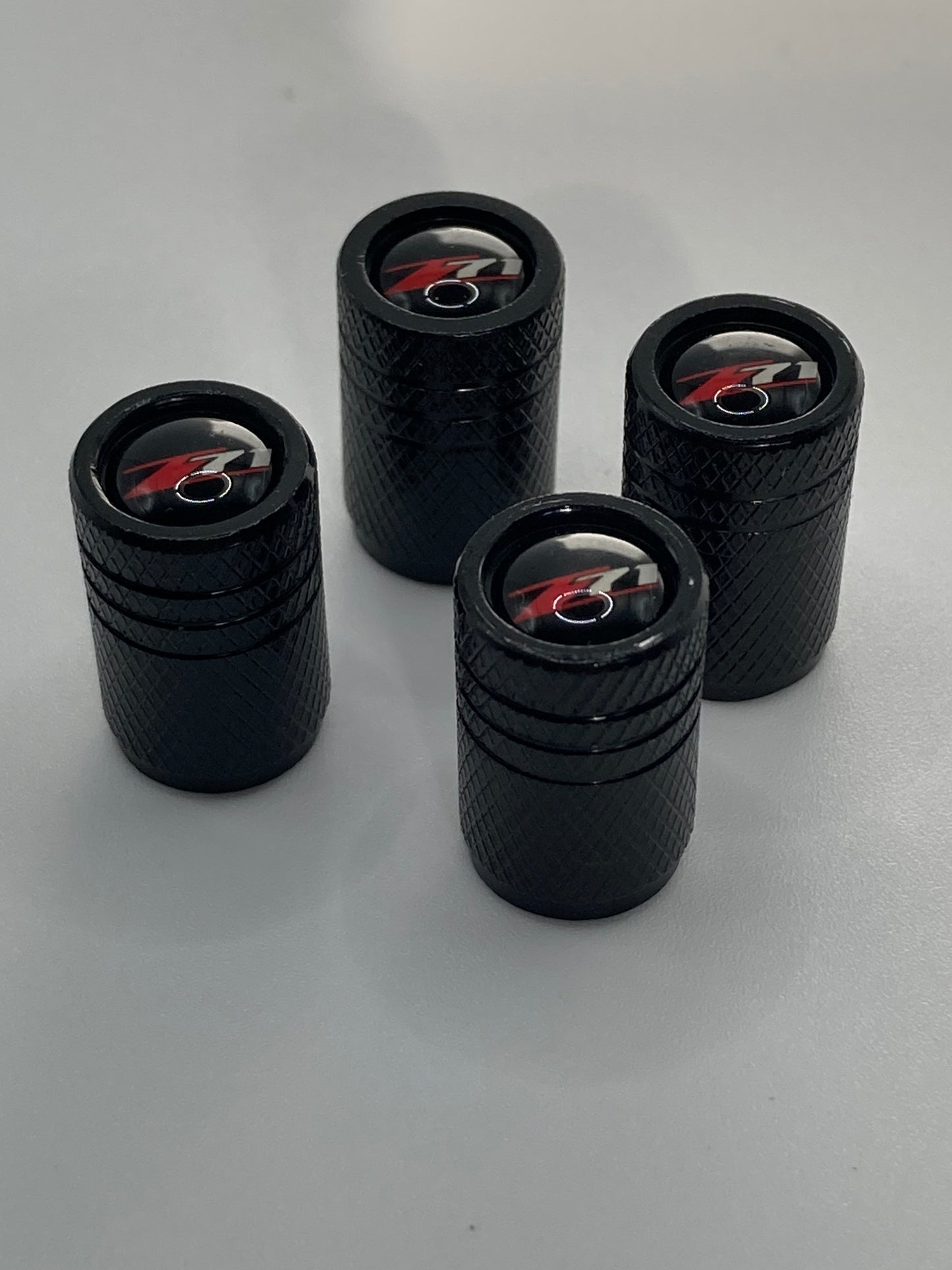 Chevy - Z71 Series - Valve Stem Cap Set - 4pcs - Black