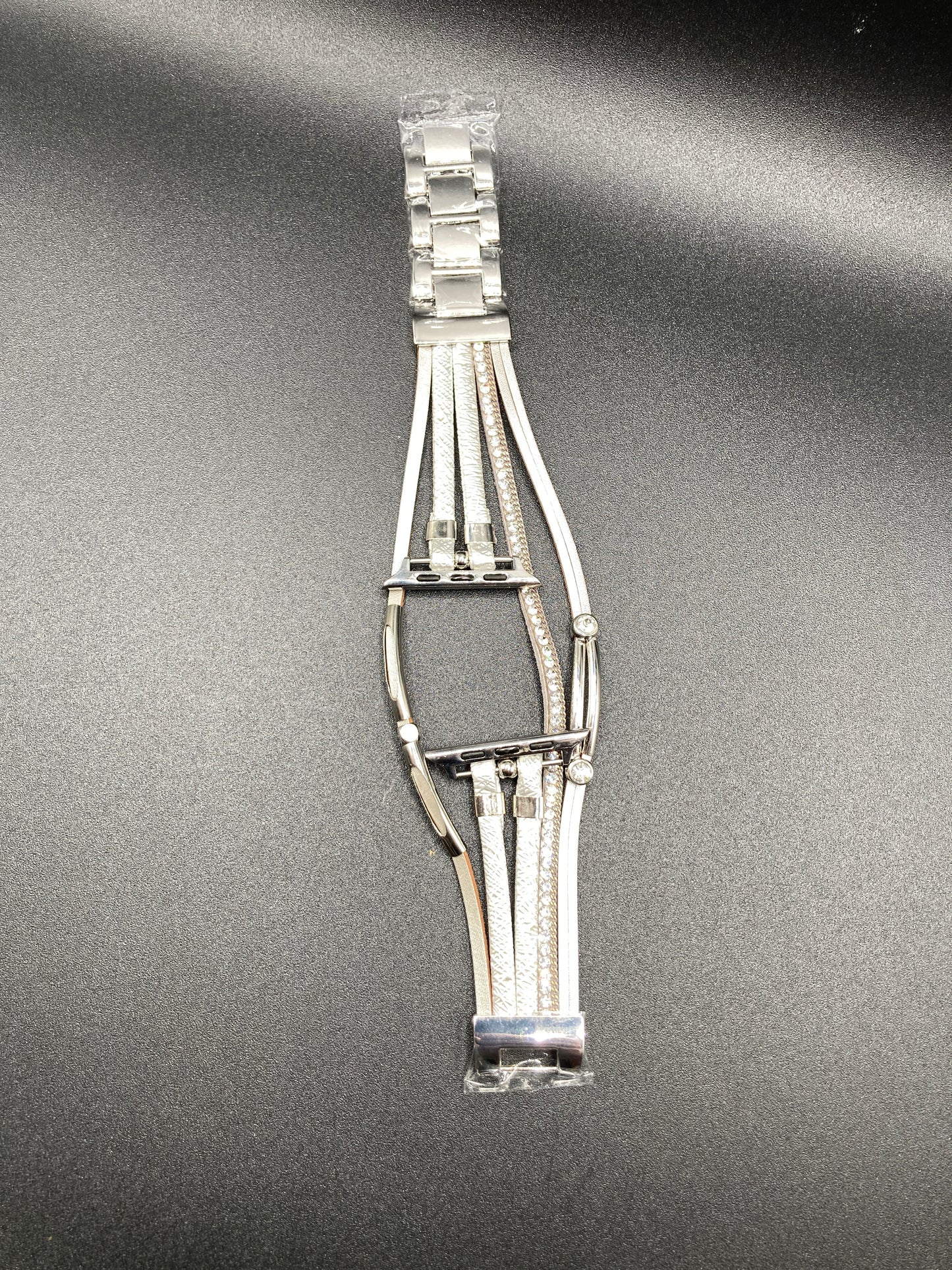 Bohemian style Watchband for Apple Watch 38/40/41/42/44/45mm - Silver