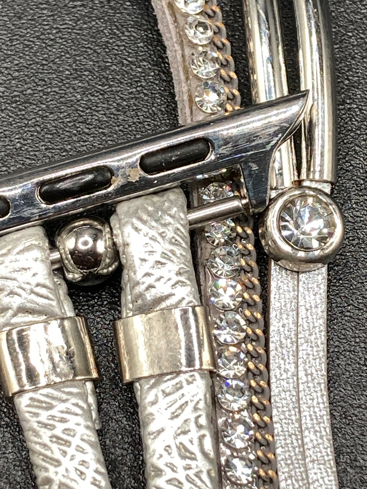 Bohemian style Watchband for Apple Watch 38/40/41/42/44/45mm - Silver