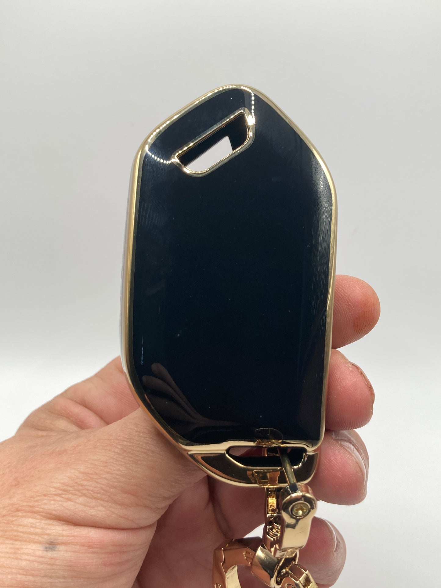 KIA - Black and Gold Key Fob Cover for 2023-2024 KIA Telluride