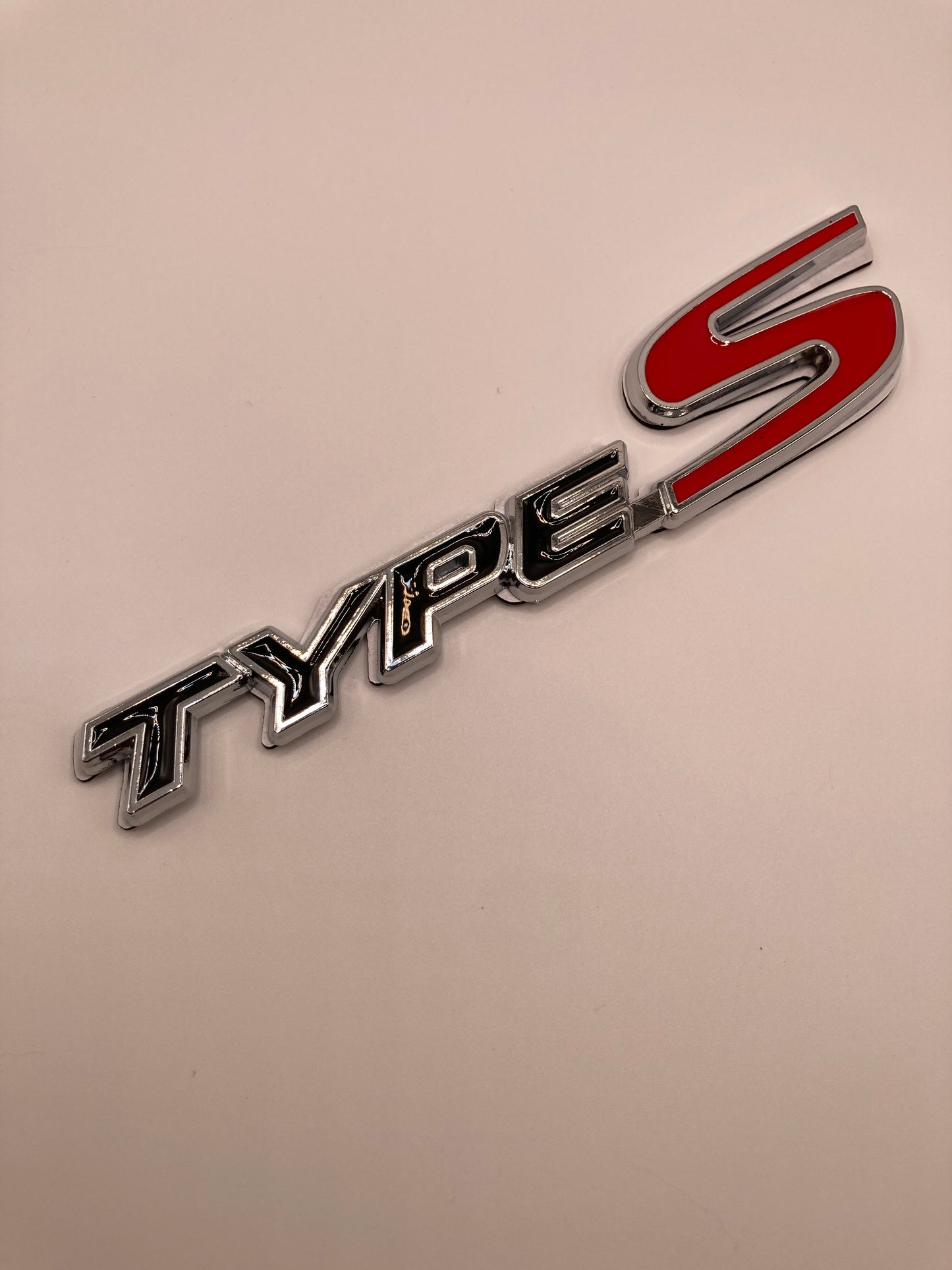 Honda - TYPE S Metal Badge RED/BLACK Trunk/Body Panel Civic, Integra, Acura, NSX